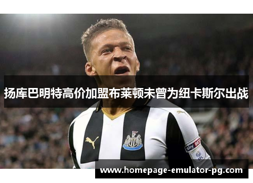 扬库巴明特高价加盟布莱顿未曾为纽卡斯尔出战